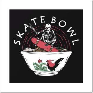 skate bowl Posters and Art